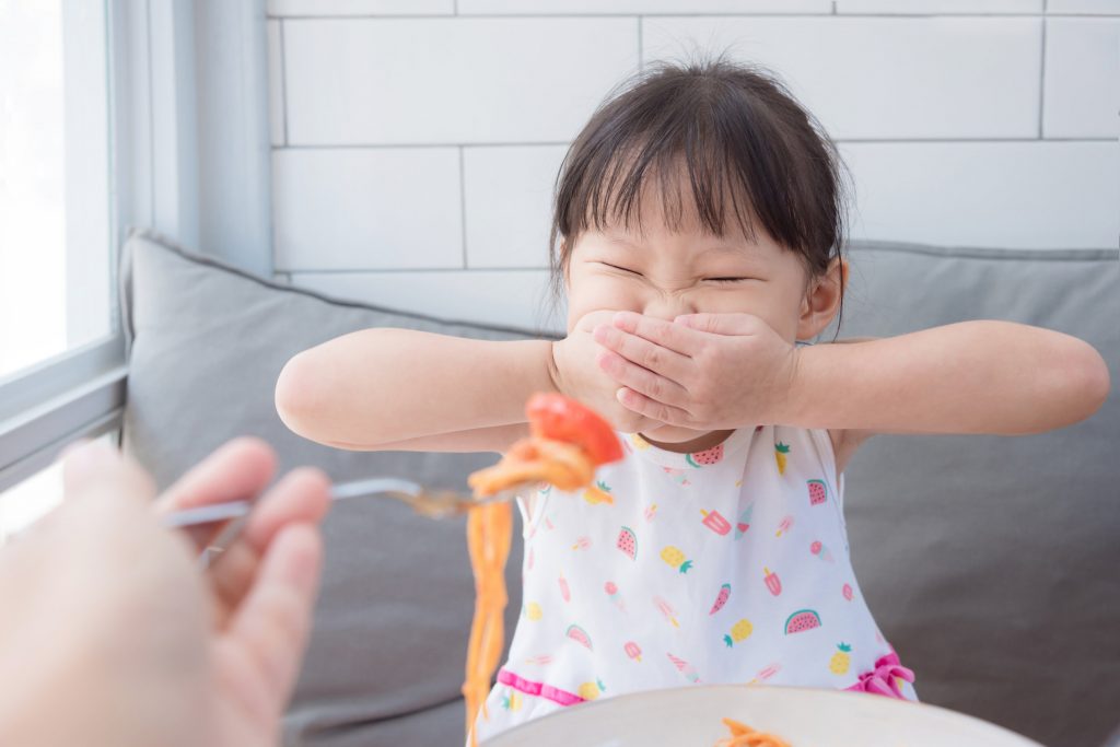 food issues as a sign of autism